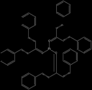 Tris（DibenzylideNeacetone）プラチナ（0）
