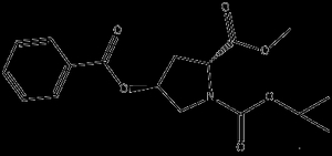 （2R、4S）-1-TERT-ブチル2-メチル4-（ベンゾイロキシ）ピロリジン-1,2-ジカルボン酸