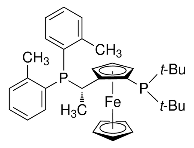 （S）-1- [（R）-2-（Di-Tert.-Butylphosphino）フェロセニル]エチルビス（2-メチルフェニル）ホスフィ